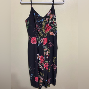 Allison Joy Flowered Romper, Size M